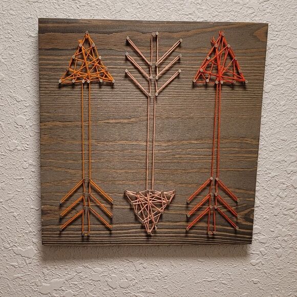 Wooden Arrowhead Sign - Picture 1 of 5